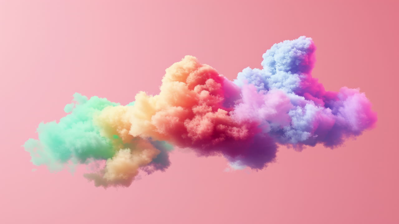 추상적인 구름 ai