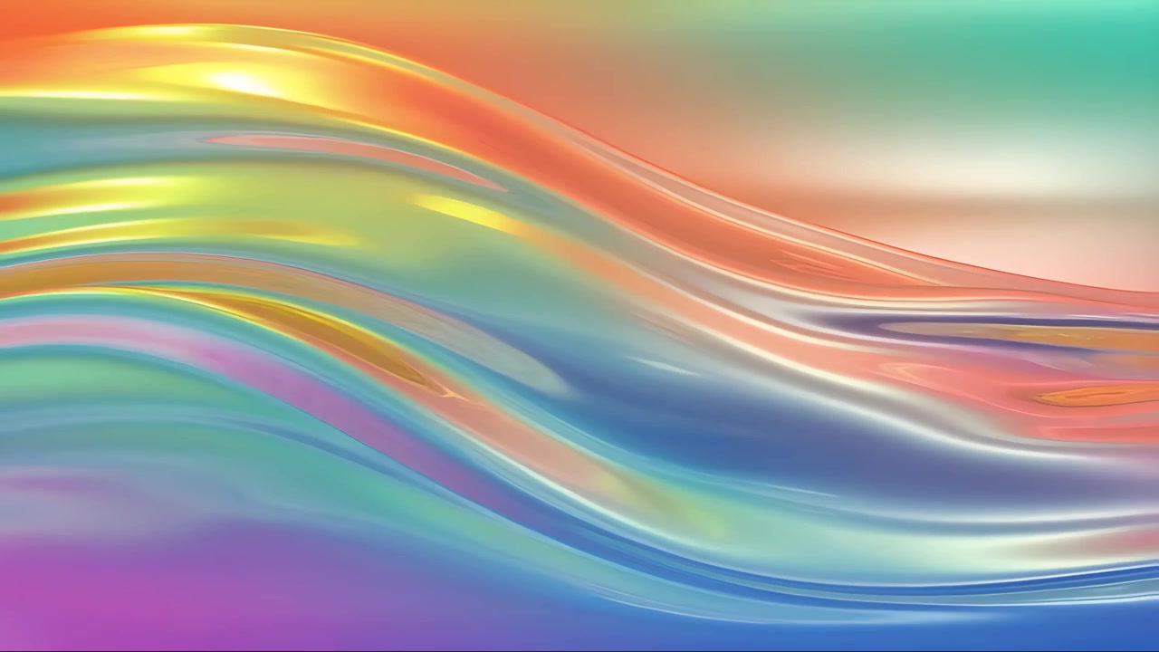 Abstract Fluid Motion Background 4K