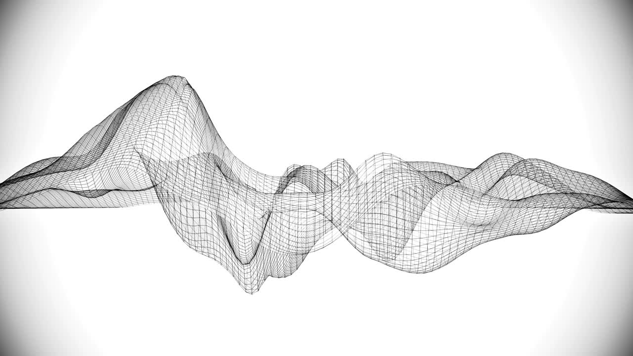 Abstract wireframe / lines.