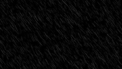 digital animated rain, strong wind 4k overlay effect