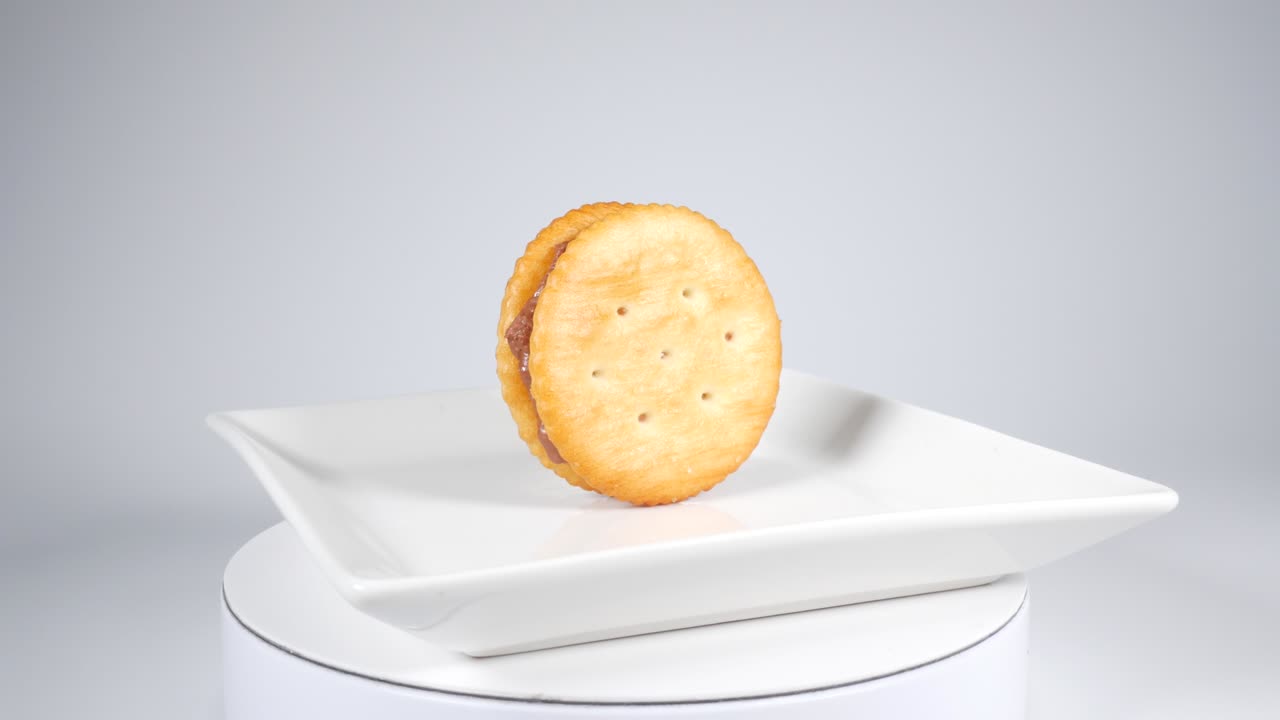 초콜릿 크래커 모래