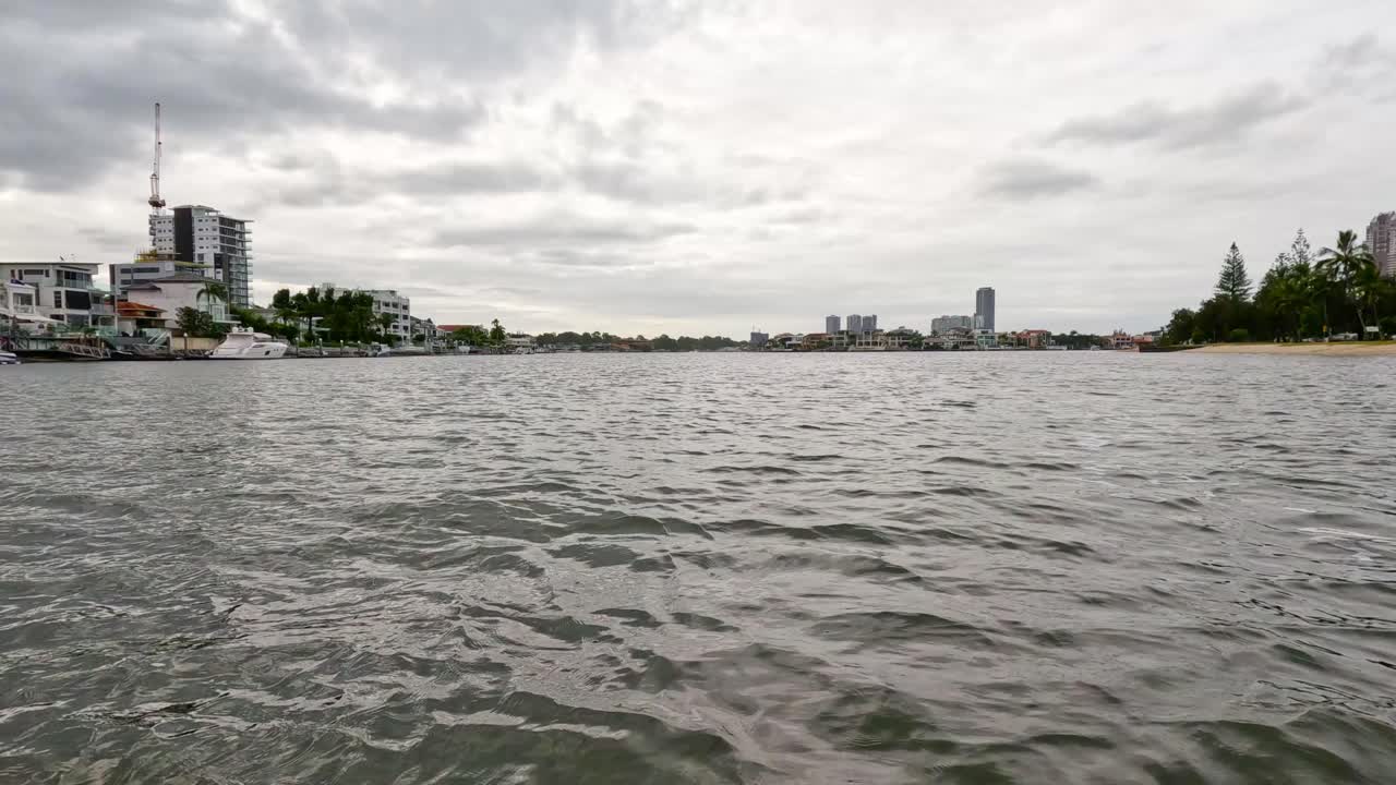 운하 와 건물 들 의 파노라마 뷰