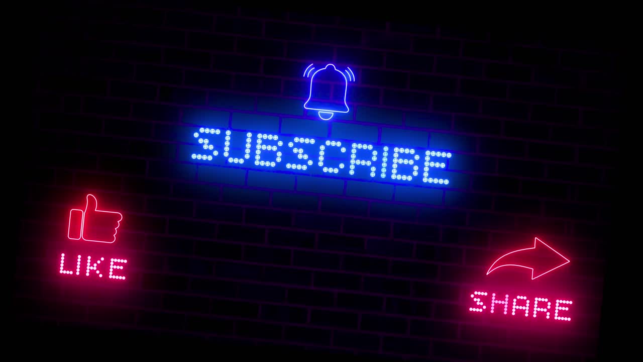 Subscribe youtube cta lower thirds outro green screen background bell icon animation animated subscribed like and share