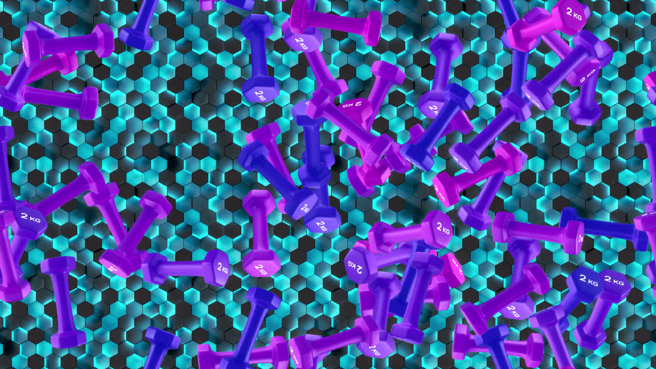 peso de los azulejos de bucle de fondo giratorio técnico