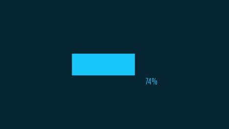 barra de progreso de carga. carga transferencia descarga aislada en el fondo