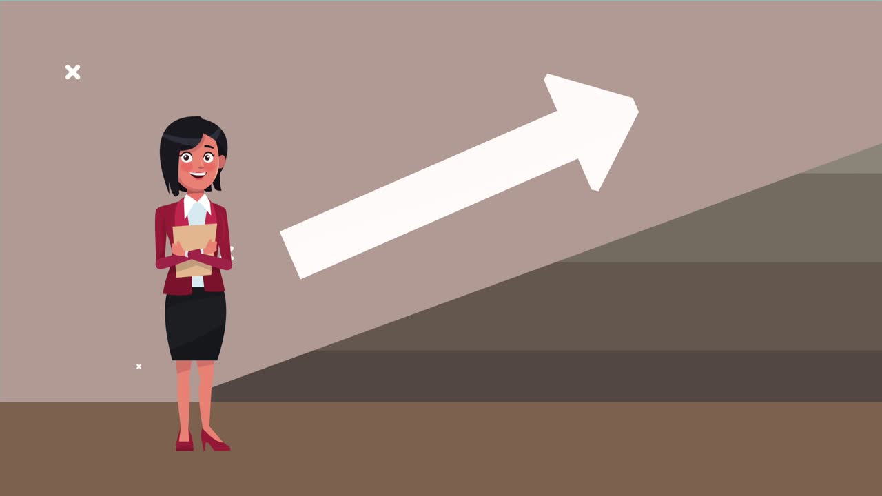 우아하고 성공한 사업가, 언덕과 화살을 가지고