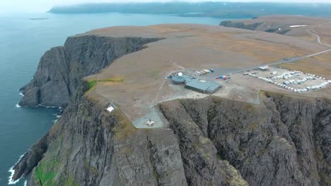 cabo norte (nordkapp) en el norte de noruega.