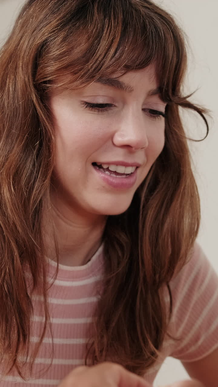 Couple Playing Jenga at Home