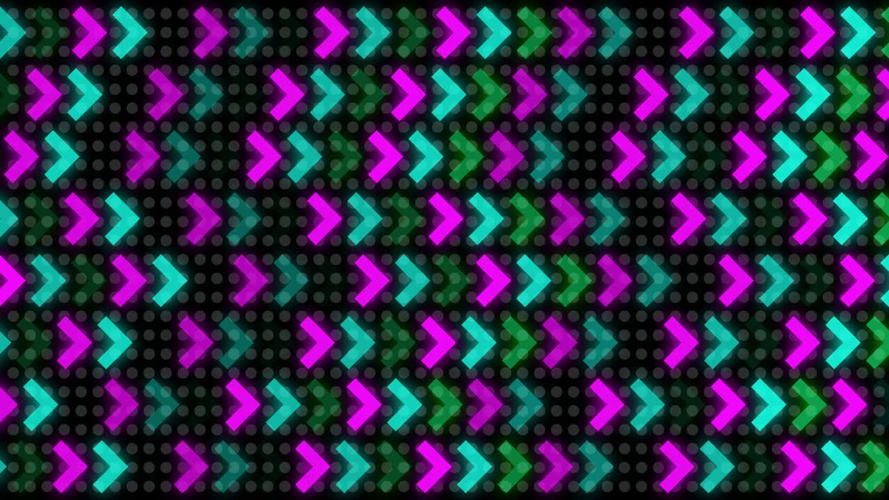 el parpadeo de la flecha