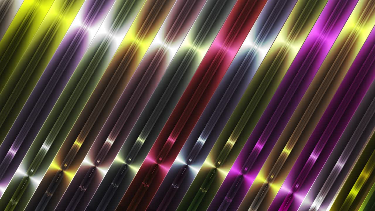Abstract Colorful Diagonal Metallic Lines Background
