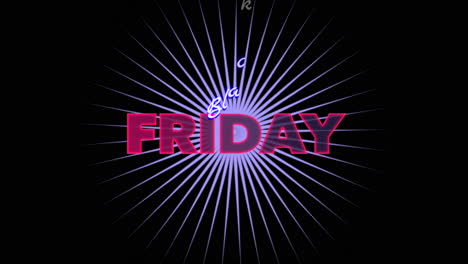 Animation-intro-text-Black-Friday-on-fashion-and-club-background-with-glowing-purple-vertigolines