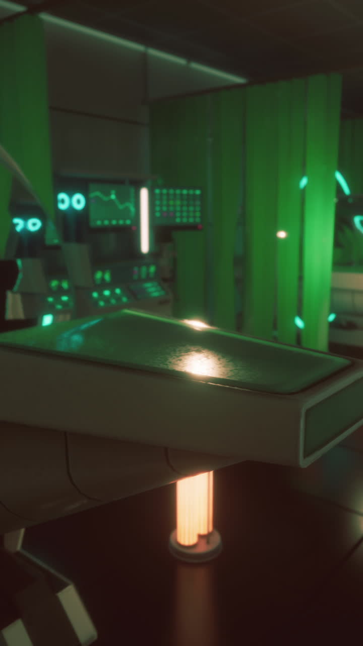 녹색 기술을 가진 미래의 방