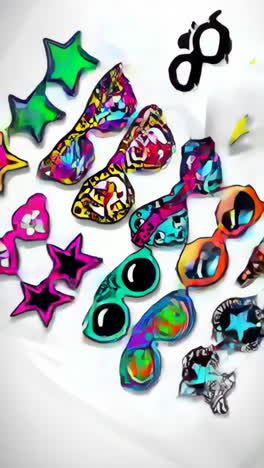 colorful and creative sunglasses designs
