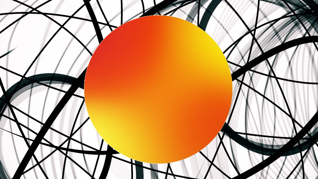 diseño de círculo abstracto