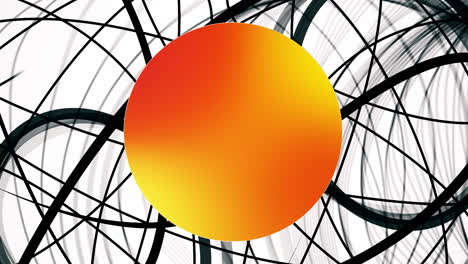 abstract circle design