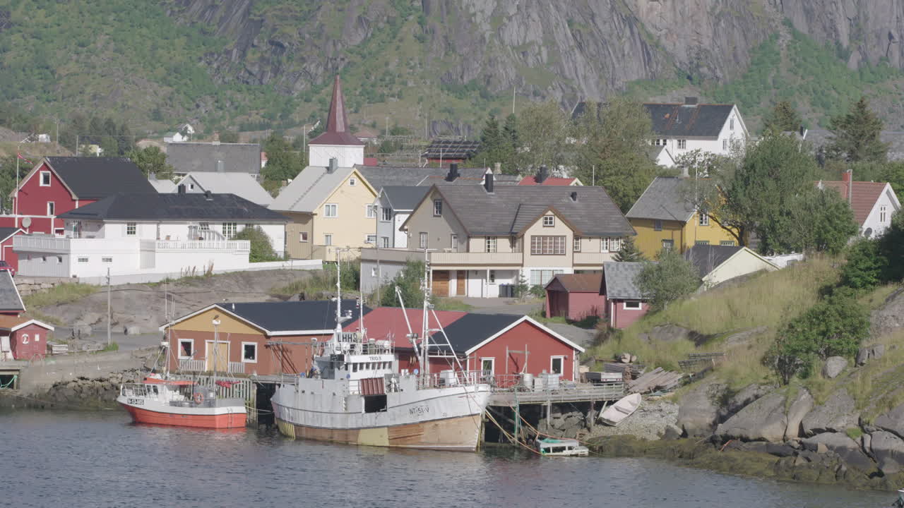 lofoten 마을 vid 4k 12