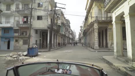 havana streets in cuba