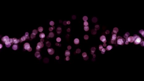 animación de fondo abstracta con puntos