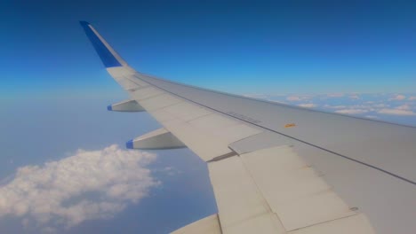 clouds view from flight mumbai to vijayawada in india
