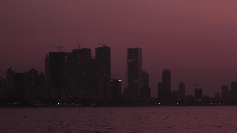 bandra worli sealink bridge and mahim bay