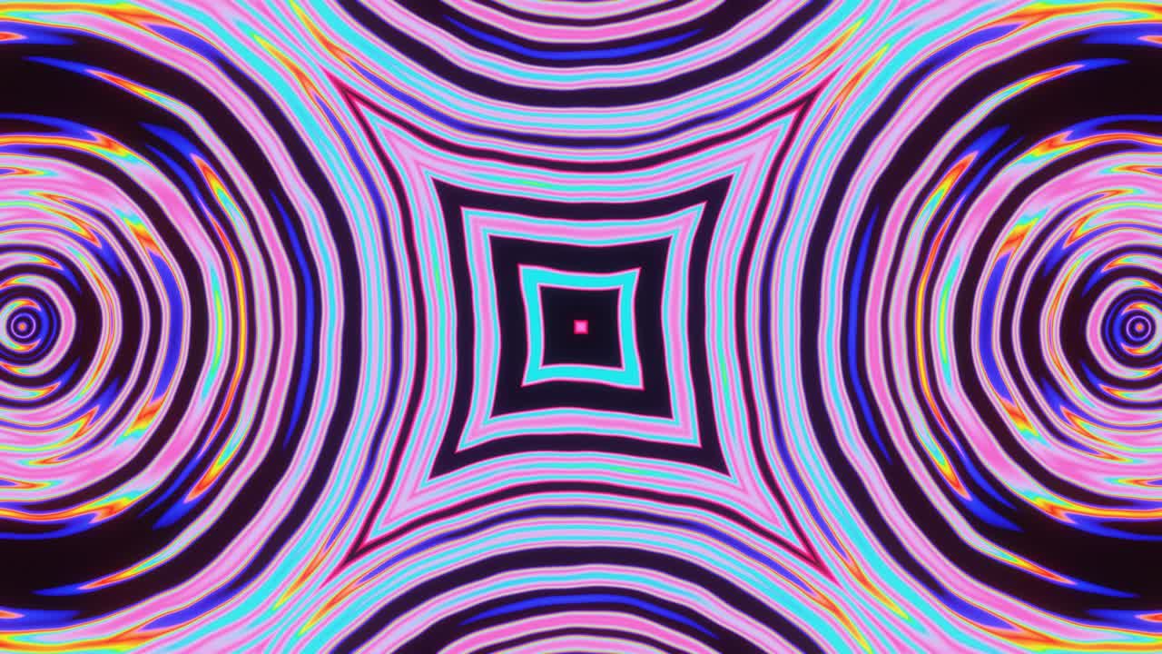 salpicaduras de fondo abstractamente multicolor de la bucle de vj