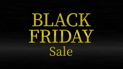 black friday event text animation motion graphics