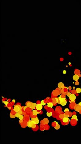 círculos bokeh abstractos