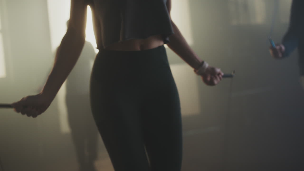 Woman Jumping Rope