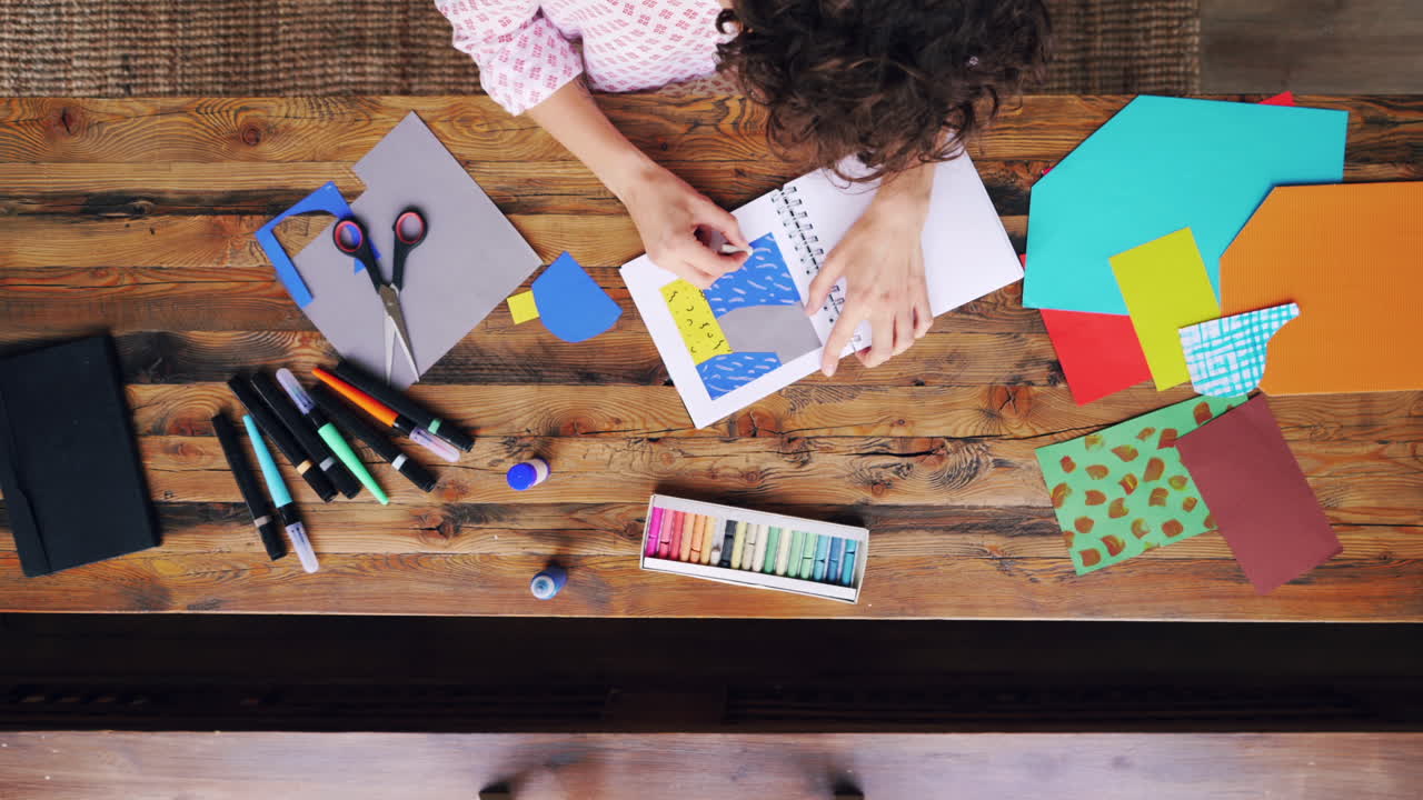 Creative Paper Collage Art Project