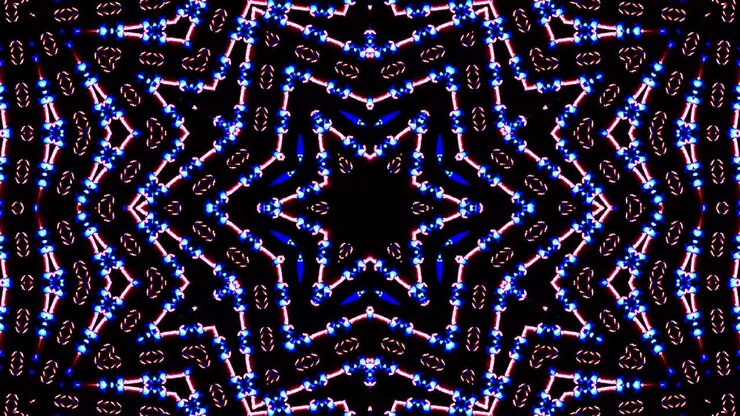 line wave motion, colorful,on a black background