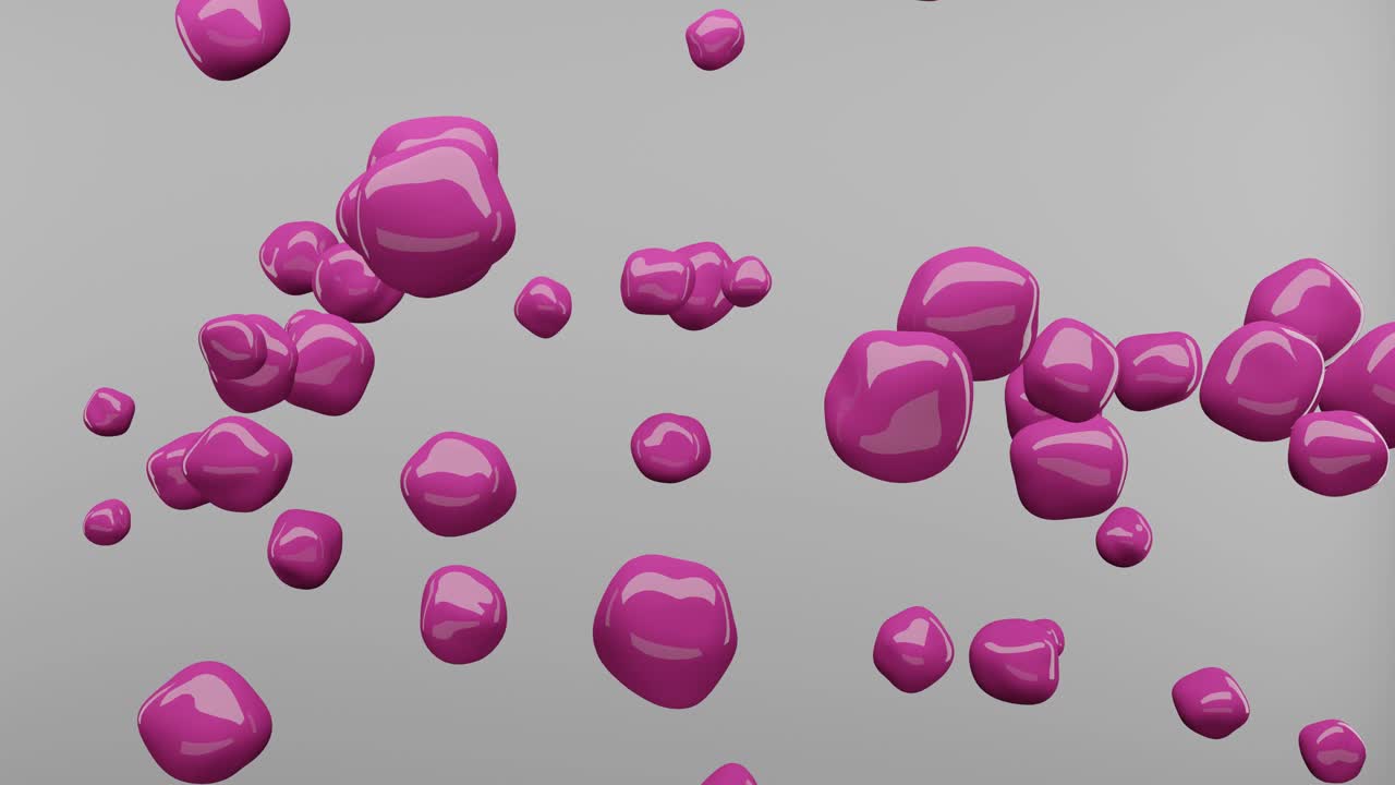Liquid fluid shape abstract background animation