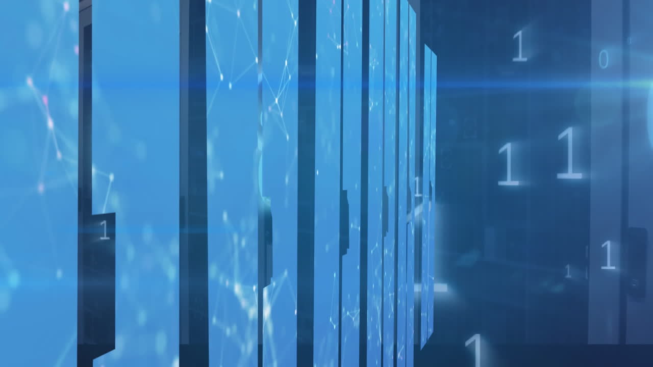 서버 에서 움직이는 모양의 애니메이션과 데이터 처리