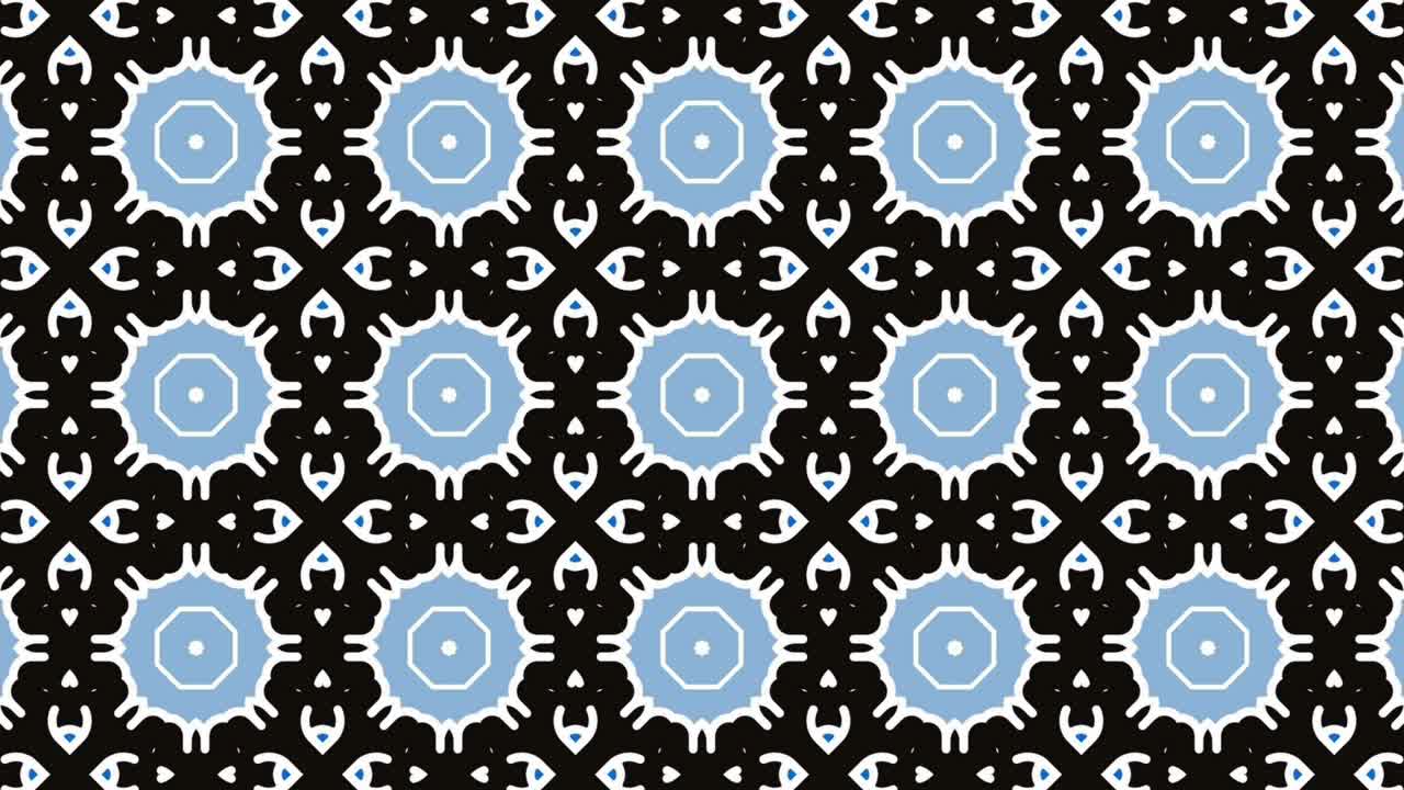 Abstract graphic design framework in motion, formation of various geometric forms and lines