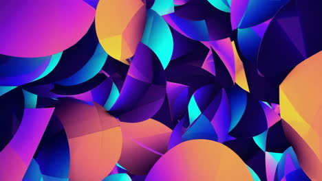 formas geométricas abstractas y coloridas
