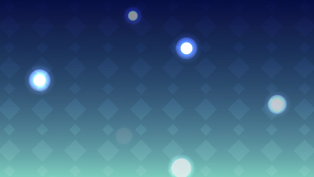 스노우플레이크 애니메이션과 함께 겨울 하늘