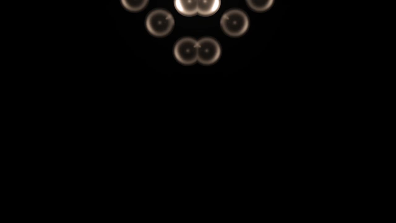 추상적인 무대 조명 패턴