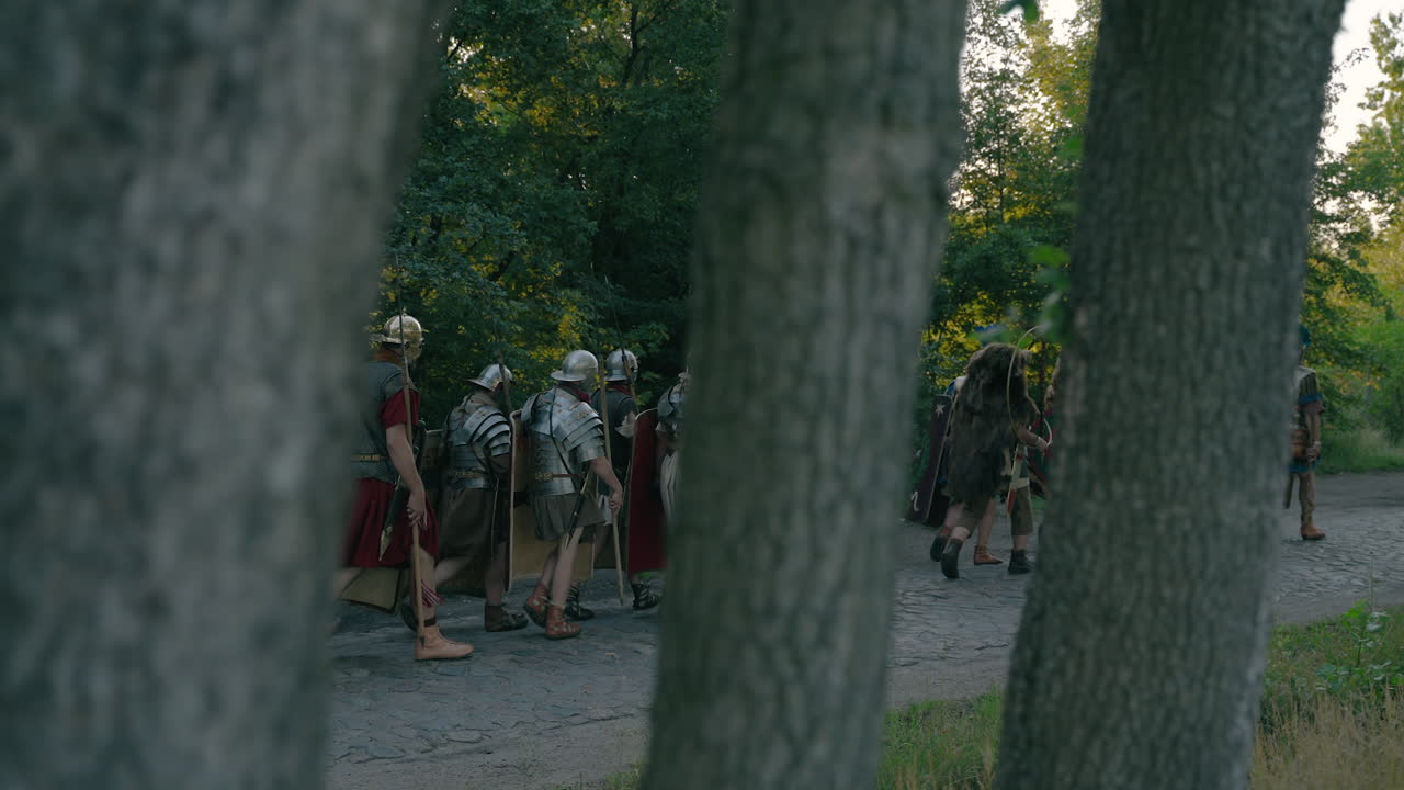 Roman Legion Re-enactment