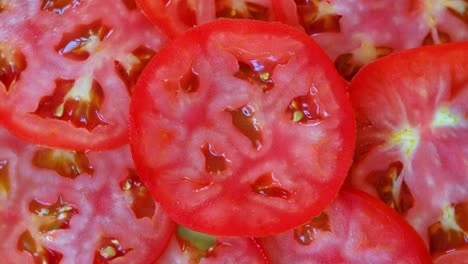 토마토 채소 슬라이스 회전