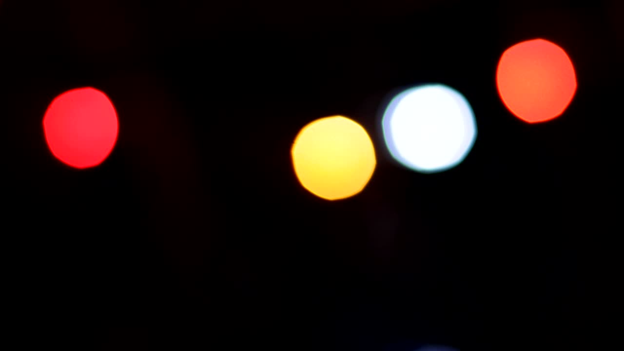 luces de navidad bokeh abstracto