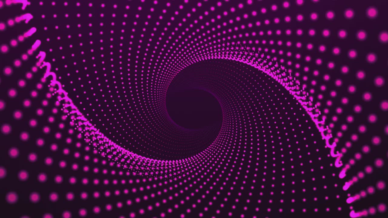 puntos giratorios ojo - bucle - púrpura