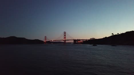 Aerial-View-of-San-Francisco-Bay-and-Golden-Gate-Bridge