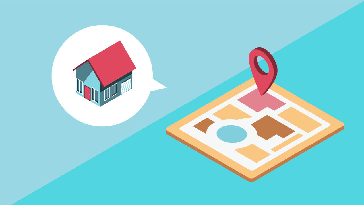 House Location on Map