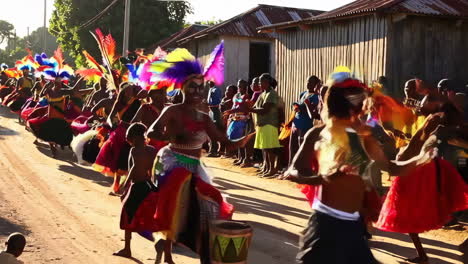 vibrant traditional celebration