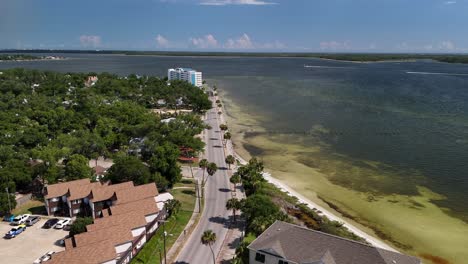 coastal real estate and condominium complex in panama city, florida, united states