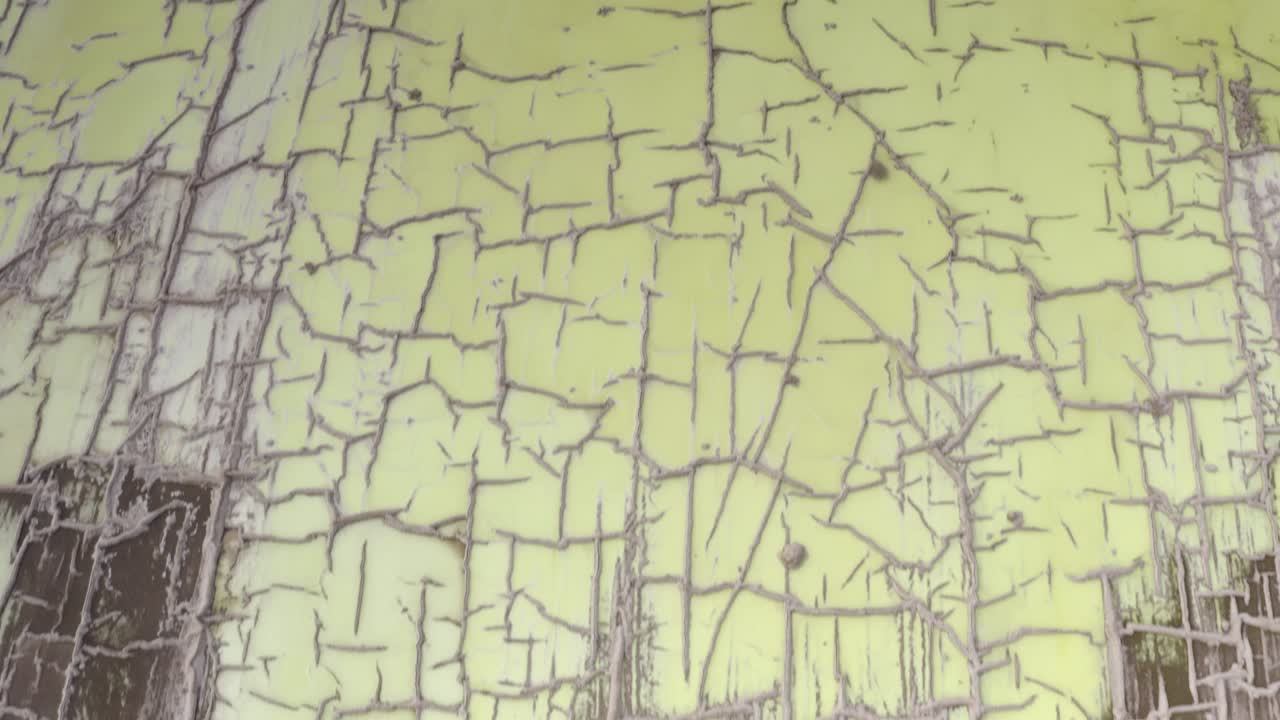 Cracked Paint Texture and Aerial View of Farmland with Salt Flats