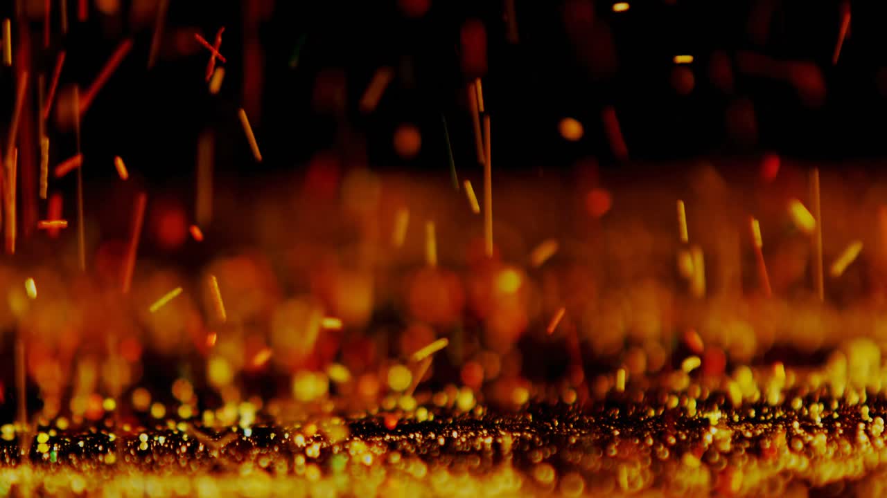 바닥에 인공 눈 4k