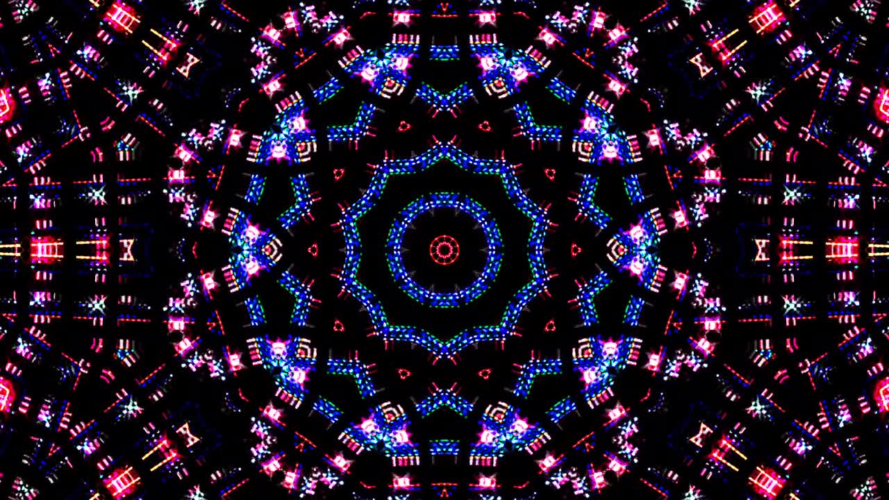 linhas brilhantes brilhantes definir movimento de onda, colorido, em fundo preto
