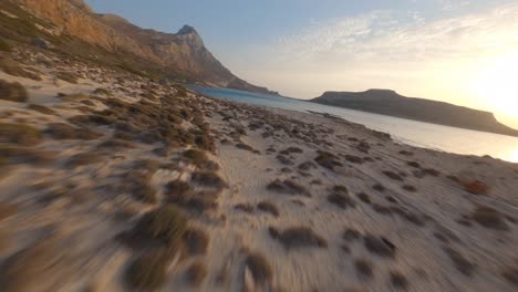 grecia, la isla de creta, la playa de balo