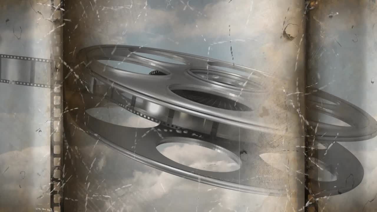 오래된 영화 테이프 비디오