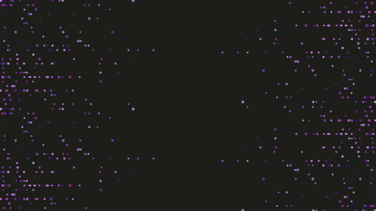 Abstract shiny motion background with violet dots